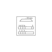WAGO - Übergabemodul Übergabe-Baustein 289-650