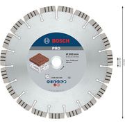 Bosch - Trenn-/Schleifscheibe Diamanttrennscheibe 2608602685 PRO Abrasive