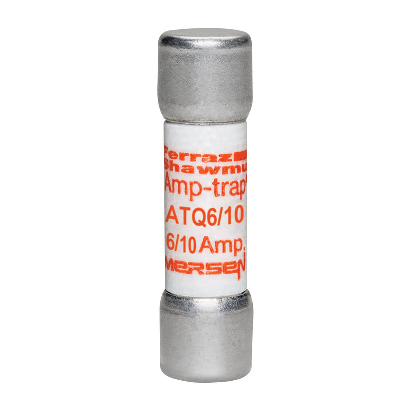 Mersen - Zylindrische Sicherung Sicherungseinsatz Midget ATQ6/10 ATQ 10x38 0,6A T − 10 Stück