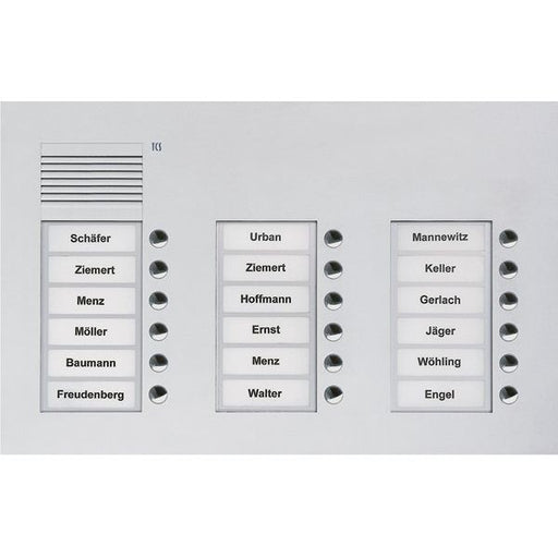 TCS Tür Control - Türstation für Türkommunikation Türsprechstelle PUK18/3-EN − 1 Stück by TCS Tür Control
