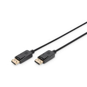 DIGITUS - Konfektioniertes A/V-Kabel DisplayPort Anschlusskabel AK-340103-020-S 2m, sw