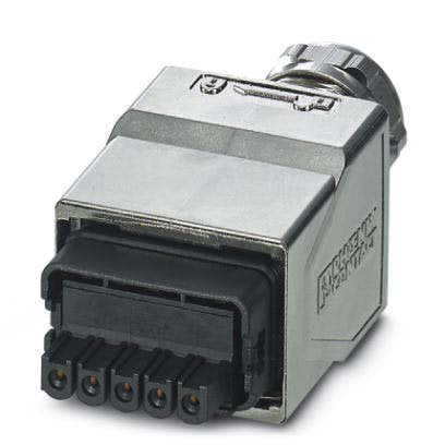 Phoenix Contact - Rechtecksteckverbinder, Set (Industriesteckverbinder) Power-Steckverbinder CUCPPCC2ZNISX/24FKP5 5-polig