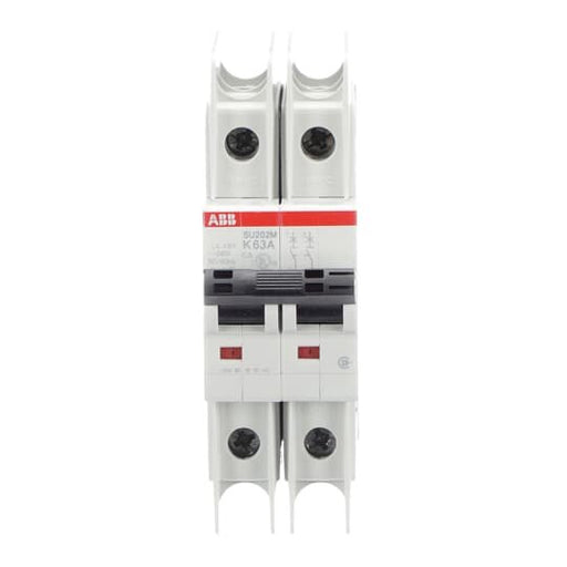ABB Stotz S&J - Leitungsschutzschalter Sicherungsautomat SU202M-K63 10kA, 63A, 2P