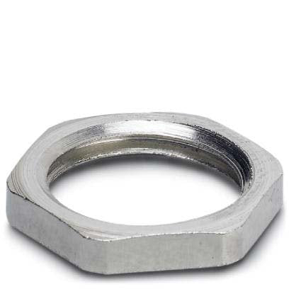 Phoenix Contact - Befestigungselement für Industriesteckverbinder Flachmutter SACC-M16-NUT-VA − 10 Stück