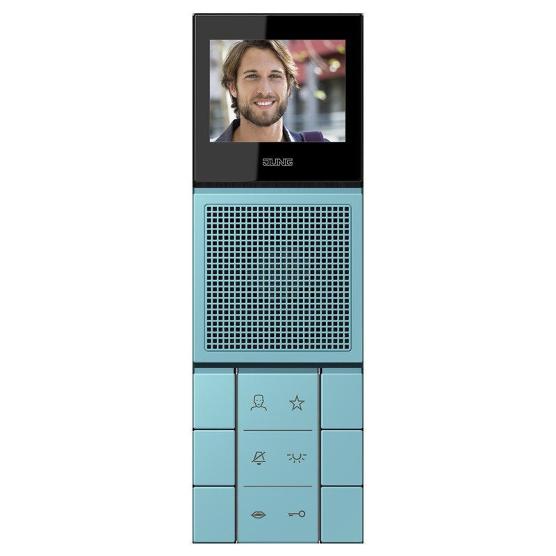Jung - Innenstation für Türkommunikation SIB Video-Innenstation SI VI LC 627 213 LS 32032