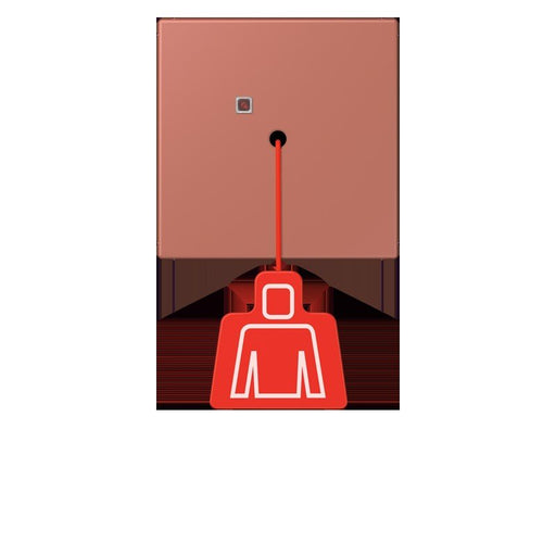 Jung - Behindertenelement für Installationsschalterprogramme Notrufsystem Zugtaster NRS LC 0834 ZT 236 terre sienne brique
