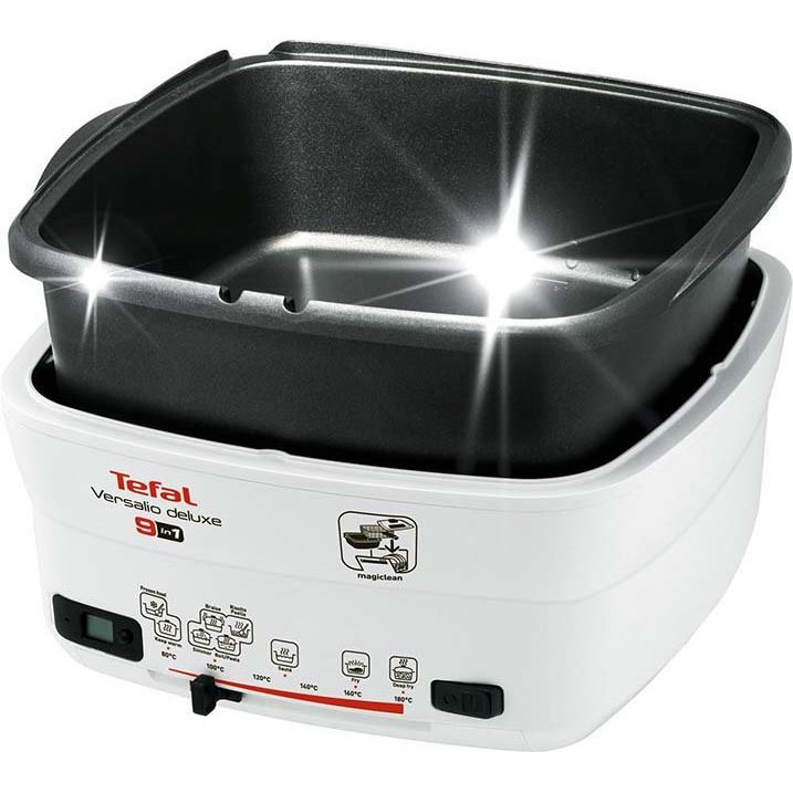 Tefal - Fritteuse FR 4950 ws/sw VersalioDeluxe9in1 − 2 Stück