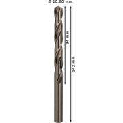 Bosch - Bohrer PRO Metal HSS-G 2608585528 Spiralbohrer 10,8 x
