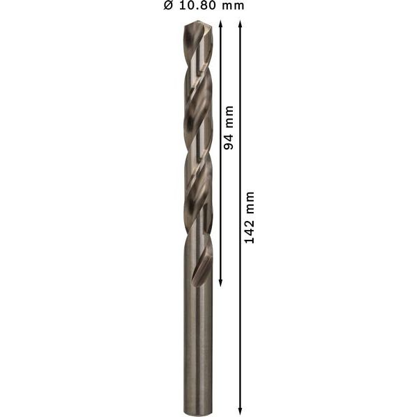 Bosch - Bohrer PRO Metal HSS-G 2608585528 Spiralbohrer 10,8 x