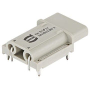Harting - Kontakteinsatz für Rechtecksteckverbinder Han Brid-Bu-lp 09120022701 Cu-Bus-Modul(G) − 10 Stück