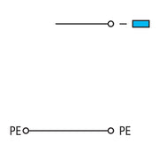 WAGO - Initiator/Aktor-Reihenklemme Einspeiseklemme 280-578 0,08-2,5mmq − 20 Stück