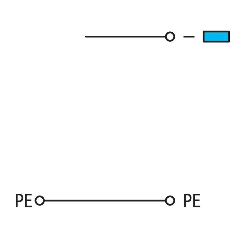 WAGO - Initiator/Aktor-Reihenklemme Einspeiseklemme 280-578 0,08-2,5mmq − 20 Stück