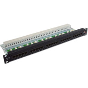 CobiNet - Patchpanel Kupfer Telefonieverteilerfeld 1HE 115164 CobiVoice25xRJ45 19"