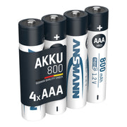 Ansmann - Akku Micro maxE 5035042 (VE4) NiMH AAA 800mAh maxE − 12 Packung
