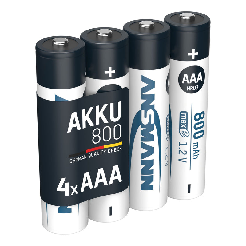 Ansmann - Akku Micro maxE 5035042 (VE4) NiMH AAA 800mAh maxE − 12 Packung