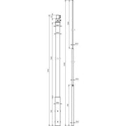 DEHN - Zubehör/Ersatzteile für Erdung und Blitzschutz Stützrohr SR D50 1950 F#105281 S2216102500DSHGFKAL