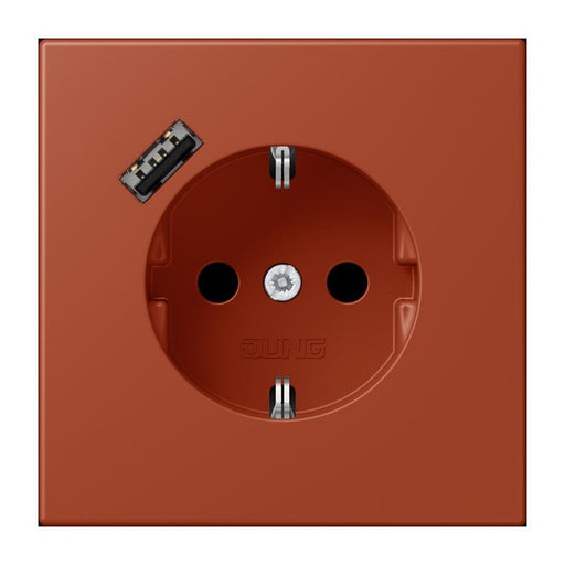 Jung - Steckdose SCHUKO Steckdose LC 1520-18 A 232 locre rouge (32110)
