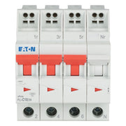 Eaton - Leitungsschutzschalter PLI-C10/3N C 10A, 3p+N Steckkl