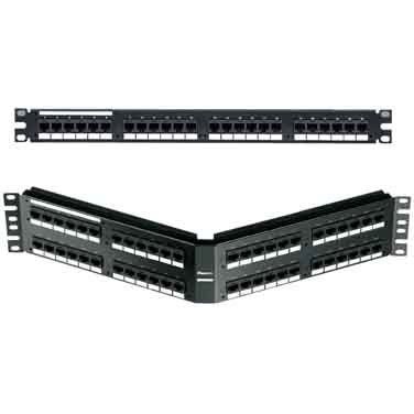 Panduit - Patchpanel Kupfer Patch-Panel Kat.6 24Port DP24688TGY