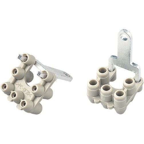 Harting - Leiterplattensteckverbinder Leiterplattenadapter 5pol. 09120009905 10A Polycarbonat − 10 Stück