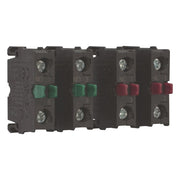 Eaton - Hilfsschalterblock 4 Kontaktelemente M22-2KC10-2KC01-BVP Bodenbefestigung