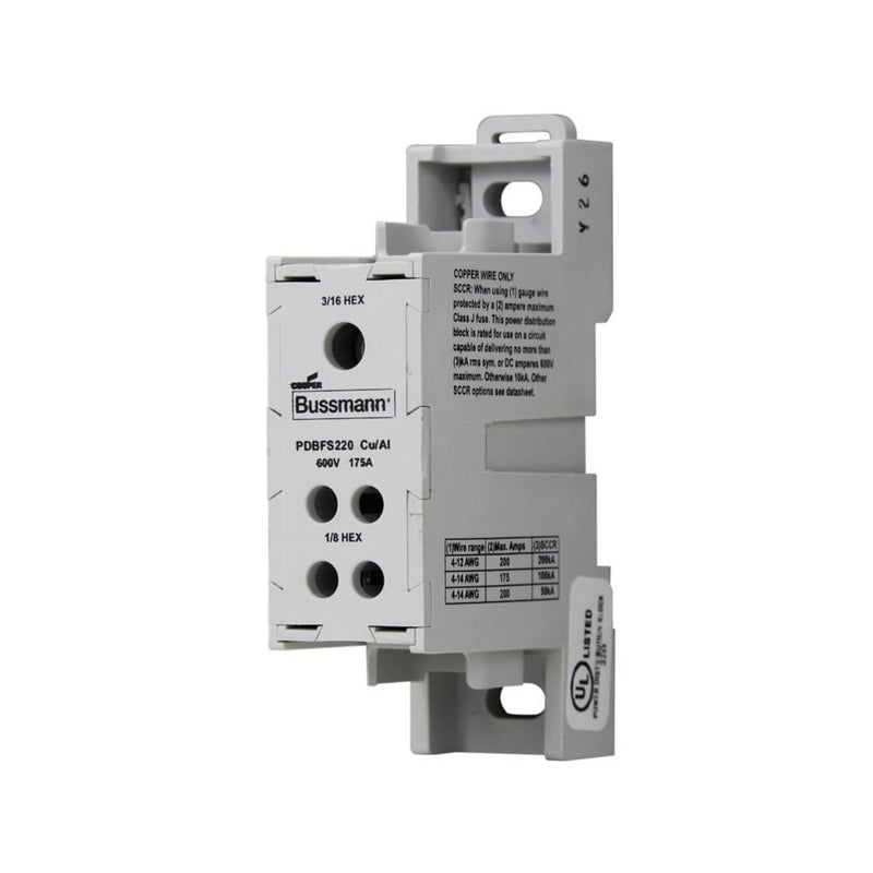 Eaton - Zubehör/Ersatzteile für Frequenzregler Verteilerblock PDBFS204 175 A, AC 600 V − 3 Stück