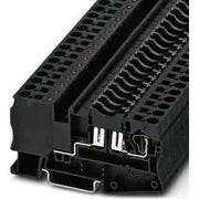 Phoenix Contact - Sicherungs-Reihenklemme Sicherungsklemme ST 4-FSI/C-LED 24 schwarz − 50 Stück