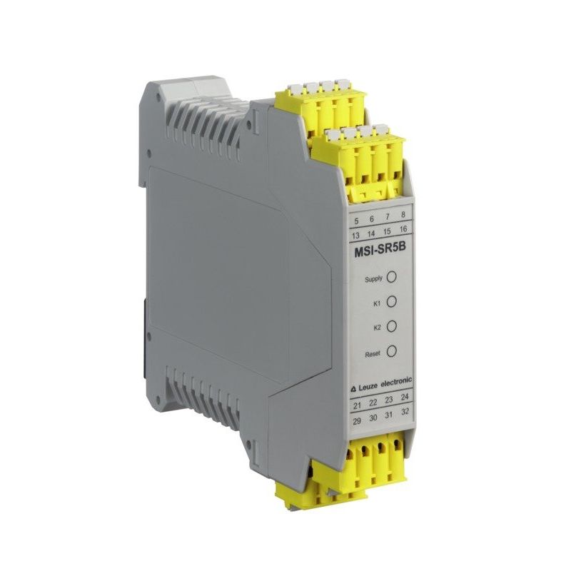 Leuze - Gerät zur Überwachung von sicherheitsgerichteten Stromkreisen Sicherheits-Schaltgerät MSI-SR5B-02