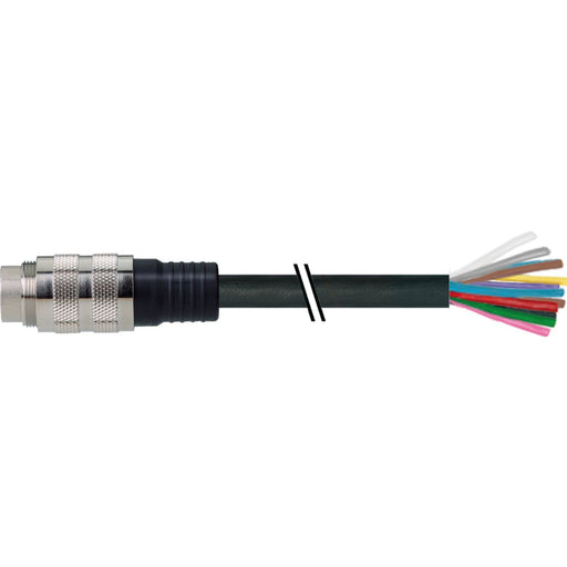 Murrelektronik - Rundsteckverbinder, feldkonfektionierbar (Industriesteckverbinder) Steckverbinder 7000-16751-9591000 M16 St 14-pol