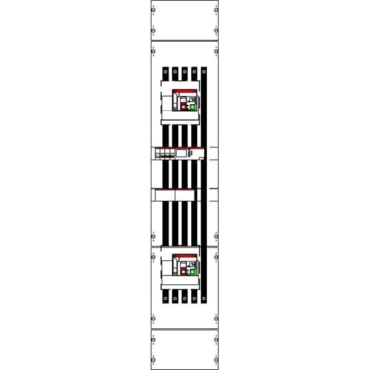 Striebel&John - Verteilerbaugruppe Schalter NA-Modul WM19NL25D Netzschutz 2 XT4 250