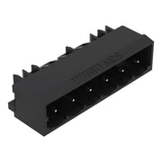 WAGO GmbH & Co. KG - Leiterplattensteckverbinder THR - Stiftleiste Lötstift 231 - 43#4044918988704 1,0x1,0,abgew.,sw − 100 Stück