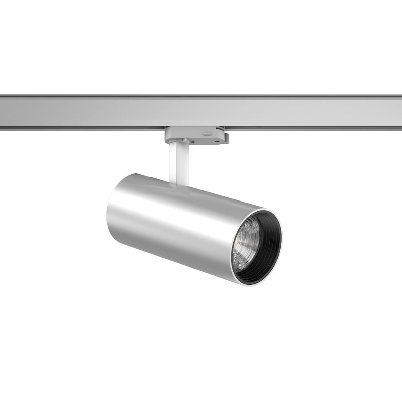 RZB - Downlight/Strahler/Flutlicht LED-Stromschienenstrahler 742206.004 930, silber