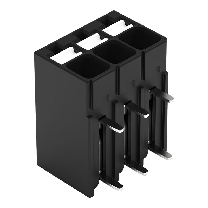 WAGO - Leiterplattenklemme THR-Leiterplattenklemme 2086-1203/300-000 Drücker,1,5mm²,sw − 288 Stück