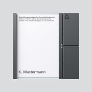 Siedle&Söhne - Funktionsmodul für Türkommunikation Bus-Tasten-Modul BTM 650-01 DG dgr/gli
