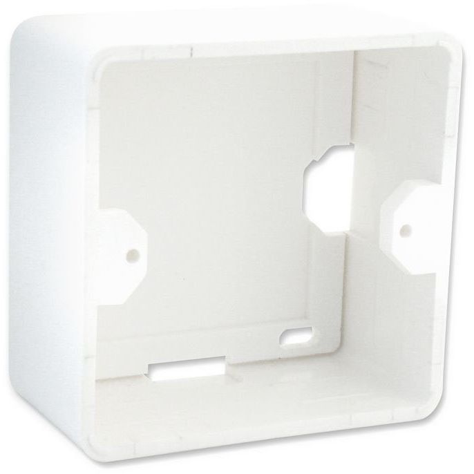 CobiNet - Zubehör/Ersatzteile für Fernmeldetechnik Aufputzrahmen 104638 Tiefe 40mm RAL9010