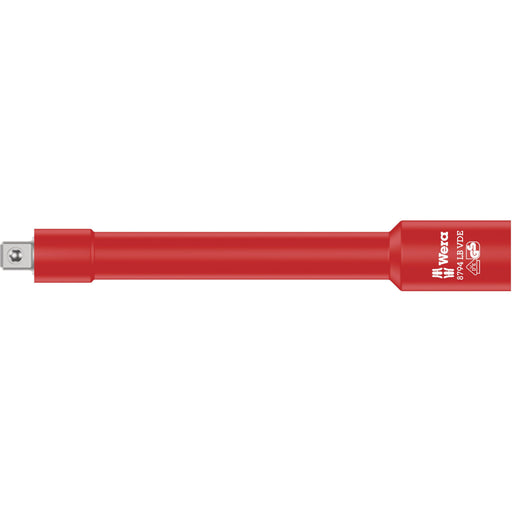 Wera - Verlängerung für Steckschlüssel-Einsätze, Steckschlüssel, Knarren Zyklop-Verlängerung 8794 LB VDE