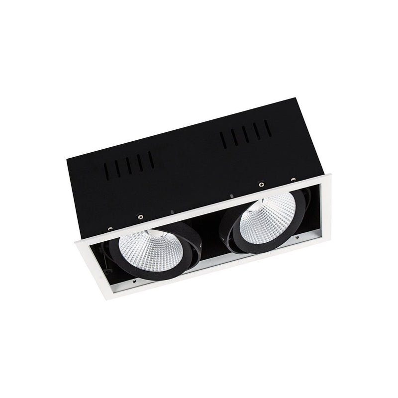 Ledvance - Downlight/Strahler/Flutlicht LED-Einbaustrahler 2fl. SPOT MULI2x30W4KFLWT 4000K