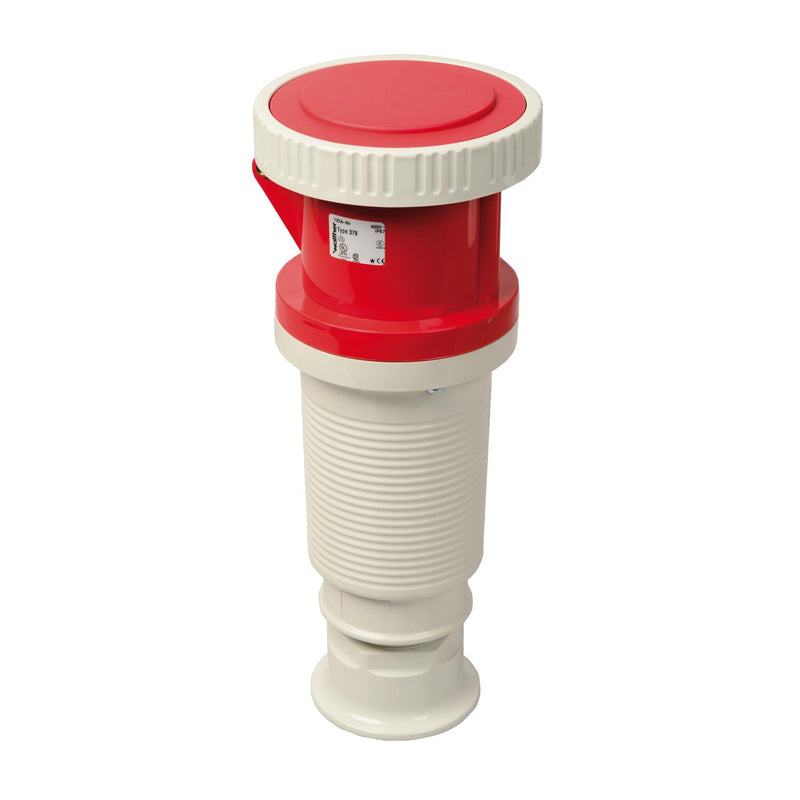 Walther Werke - CEE-Kupplung (IEC 60309) Wasserdichte Kupplung 379P 125A 5P 6h