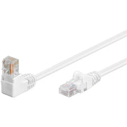 Goobay - Patchkabel Kupfer Patchkabel Cat5e F/UTP 94162 RJ45-Stecker,90Grad