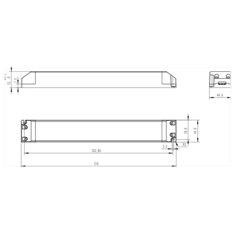 Radium Lampenwerk - LED-Betriebsgerät OTNA4374 24V 120W