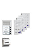 TCS Tür Control - Türsprech-Set Paketlösung AP 4WE PPAF04-EN/02 z.hörerl.Freisprech
