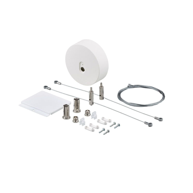 Philips Lighting - Mechanisches Zubehör/Ersatzteile für Leuchten Seilabhängung SP340Z SMT L1500 WH 1,5m weiß