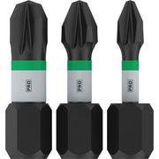 Bosch - Bit PRO PZ Impact Bit 2608522471 Set, 25 mm, 3-tlg