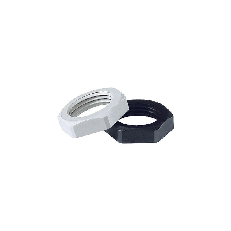 Jacob - Gegenmutter für Kabelverschraubung PA-Gegenmutter PG 7 207 PA − 100 Stück