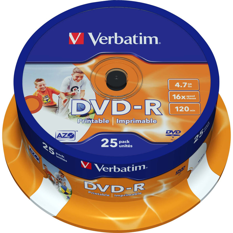 Verbatim - Speichermedium digital DVD-R 43538 (VE25) Cakebox 25 Discs