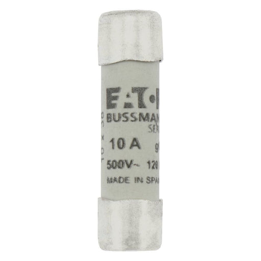 Eaton - Zylindrische Sicherung Sicherungseinsatz Nieders. C10G10 10A AC 500V 120kA − 10 Stück