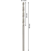 Bosch - Bohrer PRO Metal HSS-G 2608595051 Spiralbohrer 2 x 24