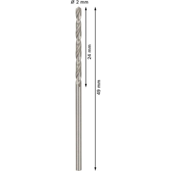 Bosch - Bohrer PRO Metal HSS-G 2608595051 Spiralbohrer 2 x 24