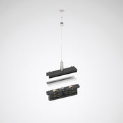 Trilux - Mechanisches Zubehör/Ersatzteile für Leuchten Längsverbinder-Set Rail Längsv #8900400 schwarz
