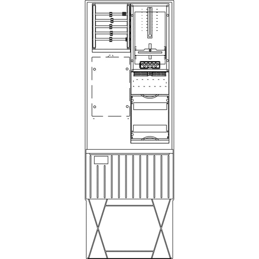 Elsta Mosdorfer - Zähler-Komplettschrank Zähleranschlusssäule ZS321.N2.36 A320 N2 1Z 3.HZ 36TE